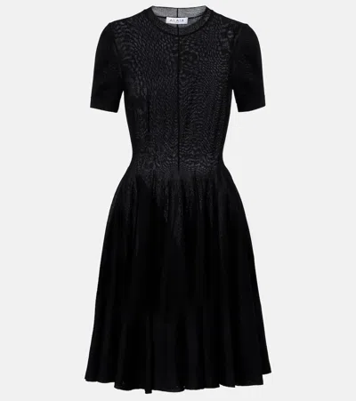 Alaïa Skater Wool Minidress