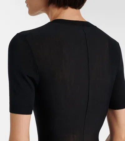 Alaïa Skater Wool Minidress
