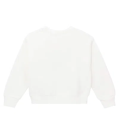 Gucci Cotton Sweatshirt With Print In White
