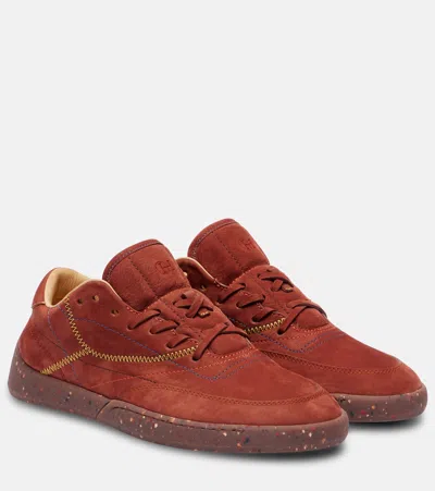 Gabriela Hearst Ohio Speckled Nubuck Sneakers In Brown
