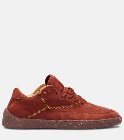 Gabriela Hearst Ohio Speckled Nubuck Sneakers In Brown