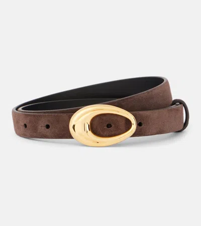 Khaite Olivia Leather Belt