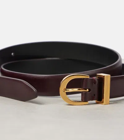 Khaite Luna Leather Belt