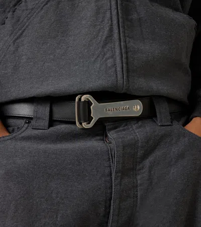 Balenciaga Bottle Opener 11 Leather Belt
