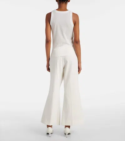 Khaite Isha Cotton-blend Jersey Tank Top