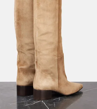 Khaite Andee 40 Suede Over-the-knee Boots