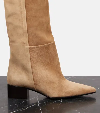Khaite Andee 40 Suede Over-the-knee Boots