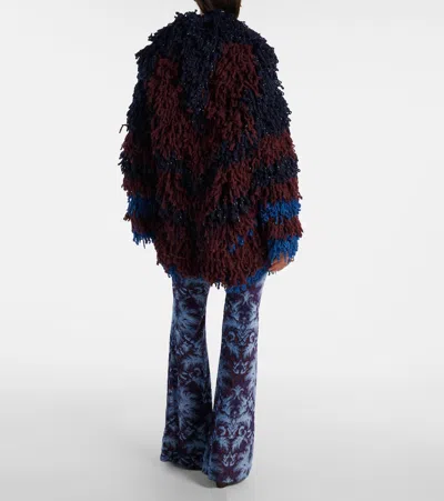 Etro Wool And Alpaca-blend Jacket In Black