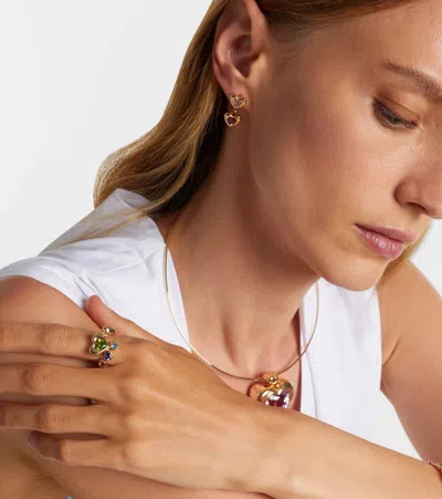 Roxanne First 14kt Gold Ring With Sapphires
