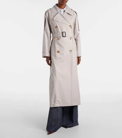 Max Mara Felipe Cotton-blend Twill Trench Coat
