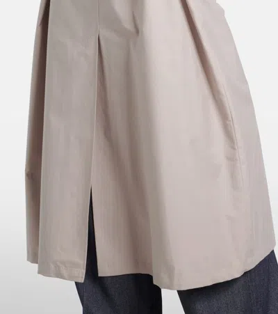 Max Mara Felipe Cotton-blend Twill Trench Coat
