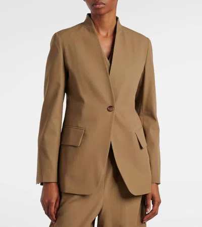 Max Mara Segnale Cotton Twill Blazer