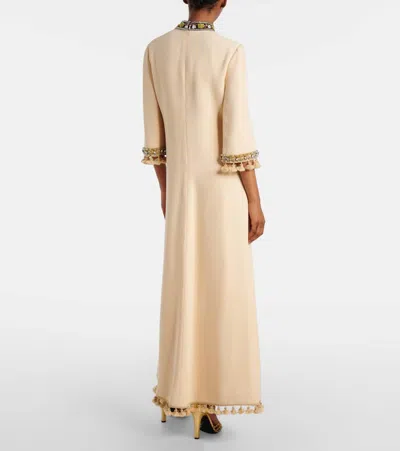 Valentino Cady Couture Embellished Silk Gown