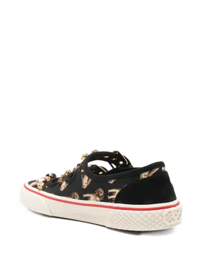 Valentino Double-buckle Slip-on Ballerina Sneakers