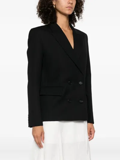 Anine Bing Evarly Blazer Woman Balck In Black