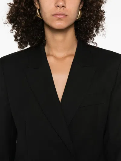 Anine Bing Evarly Blazer Woman Balck In Black