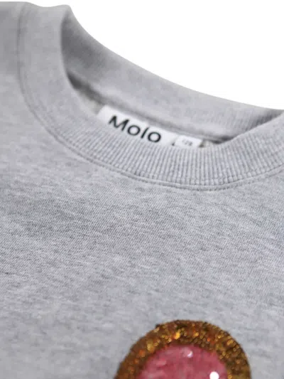 Molo Miki Sweatshirt In Gray