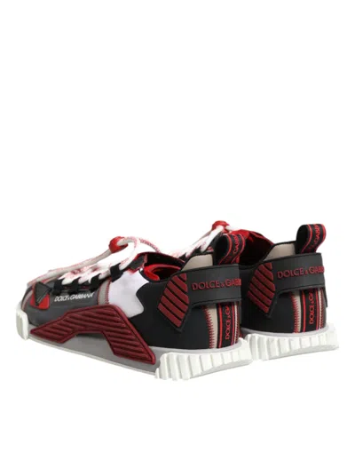 Dolce & Gabbana Multicolor Logo Low Top Ns1 Sneakers Men's Shoes