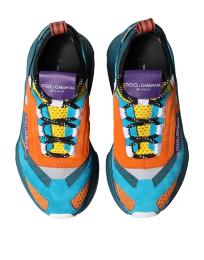 Pre-owned Dolce & Gabbana Multicolor Low Top Daymaster Sneakers Men's Shoes ()