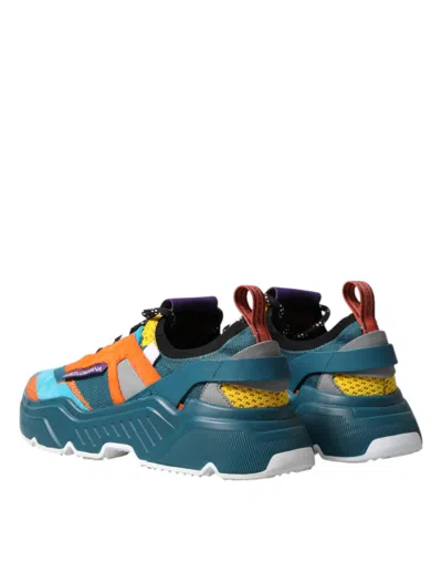 Pre-owned Dolce & Gabbana Multicolor Low Top Daymaster Sneakers Men's Shoes ()