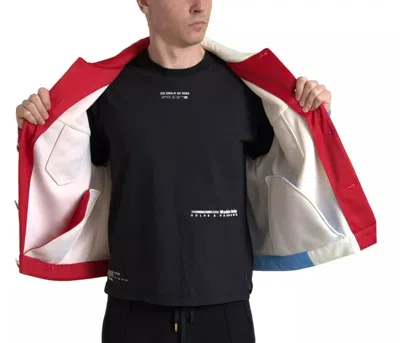 Pre-owned Dolce & Gabbana Multicolor Polyester Collar Short Men's Jacket ()