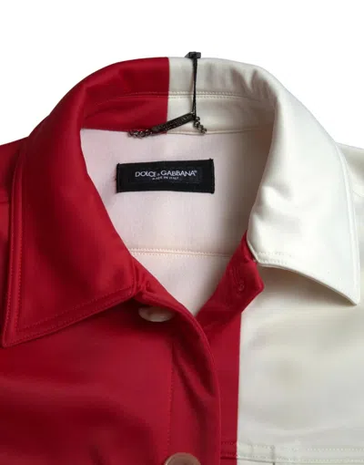 Pre-owned Dolce & Gabbana Multicolor Polyester Collar Short Men's Jacket ()