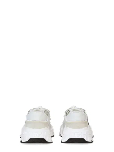 Dolce & Gabbana Low Cro+ny+gom+vnap White Sneaker In White