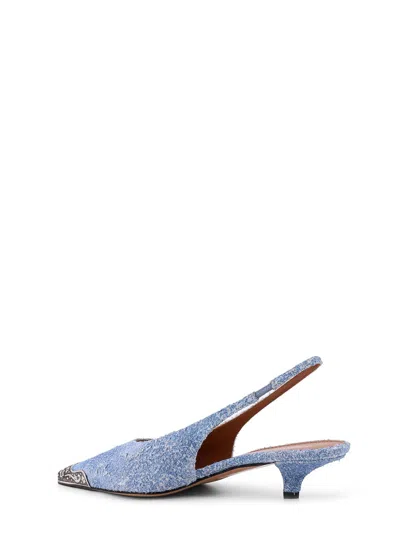 Paris Texas Shoes With Blue Heel