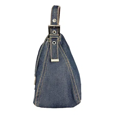 Pre-owned Fendi Blue Denim Handbag Shoulder Bag ()