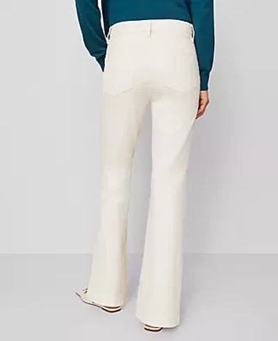 Ann Taylor The Boot Jean In White