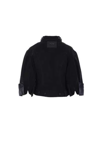 Simone Rocha Coats In Black