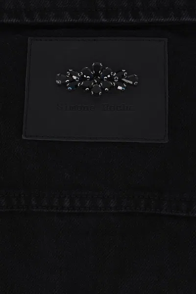 Simone Rocha Coats In Black