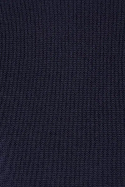 Valentino Garavani Women Midnight Blue Cotton Vest In Blue