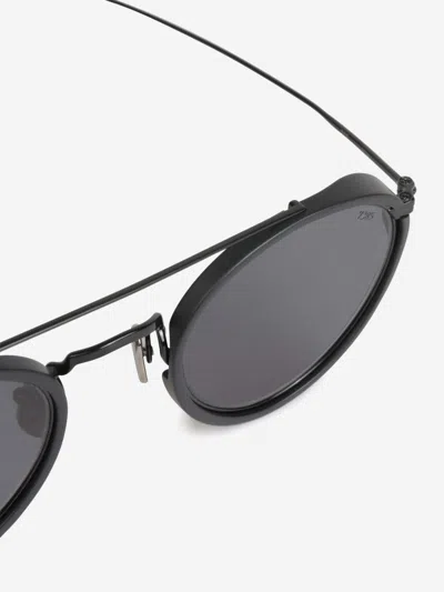 Eyevan Aviator Sunglasses 762 In Gray