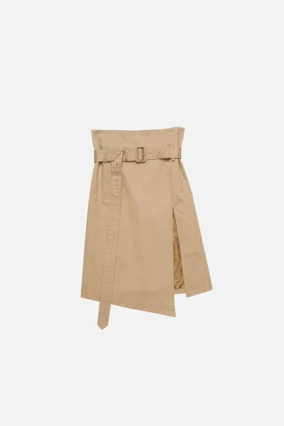 Acne Studios Fn Wn Skir000880 Clothing In Nude