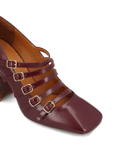 Chloé Chloe Janis 80 Multi-strap Leather Pumps