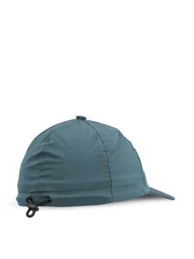Stone Island Logo-patch Baseball Cap In Green