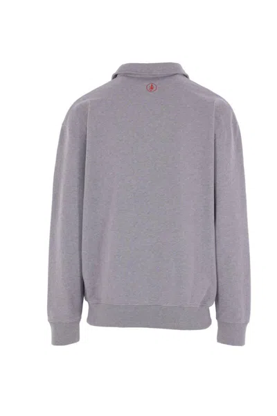 Jw Anderson Rugby Polo Top In Gray