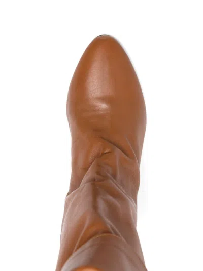 Isabel Marant 55mm Dalby Draped Leather Boots