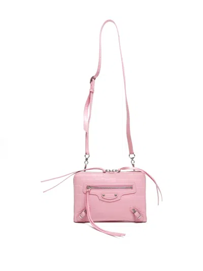 Pre-owned Balenciaga 2021 Neo Classic City Shoulder Bag In Pink