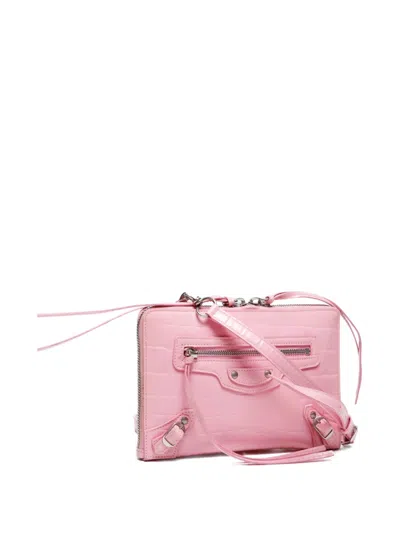 Pre-owned Balenciaga 2021 Neo Classic City Shoulder Bag In Pink
