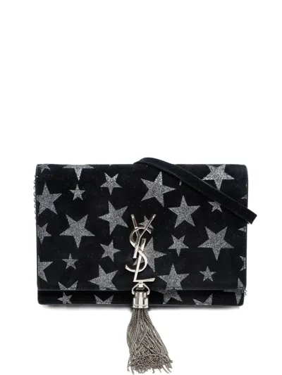 Pre-owned Saint Laurent 2010-2024 Kate Shoulder Bag In Black