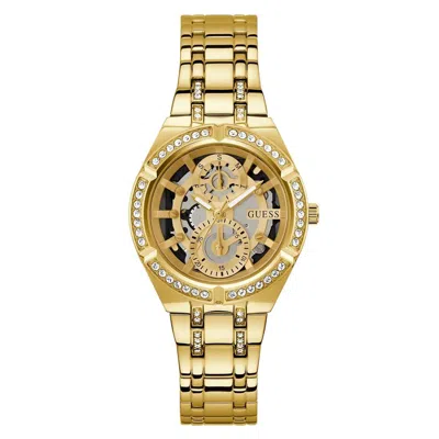 Guess Gold Stainless Steel Women's Watch