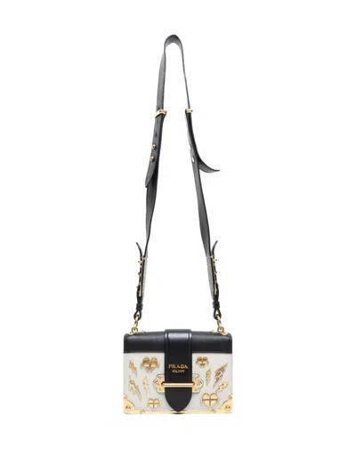 Pre-owned Prada 2015-2024 Cahier Shoulder Bag