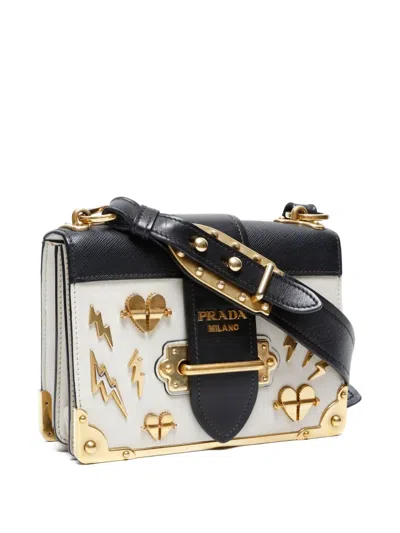 Pre-owned Prada 2015-2024 Cahier Shoulder Bag