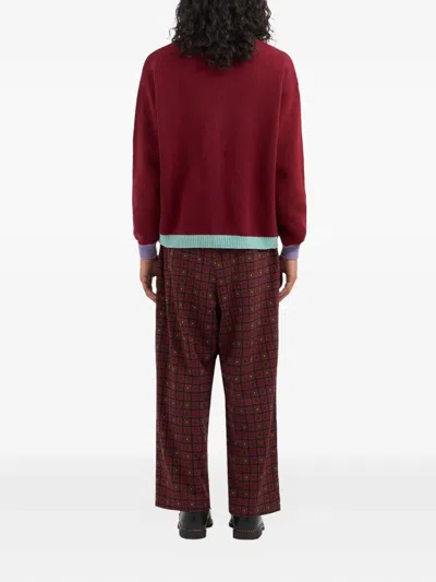 Pierre-louis Mascia Colour-block Panelled Cardigan In Multi