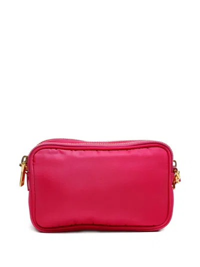 Pre-owned Prada 2010s Triangle-logo Shoulder Bag In Pink