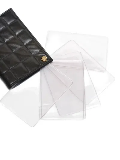 Pre-owned Chanel 2001-2002 Quilted Lambskin Cardholder