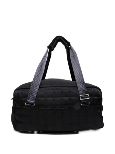 Pre-owned Chanel 2005-2006 Sport Line Tote Bag In Black