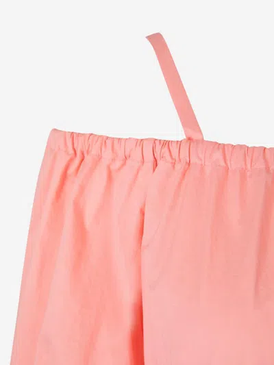 Peserico Off-the-shoulder Maxi Dress In Pink